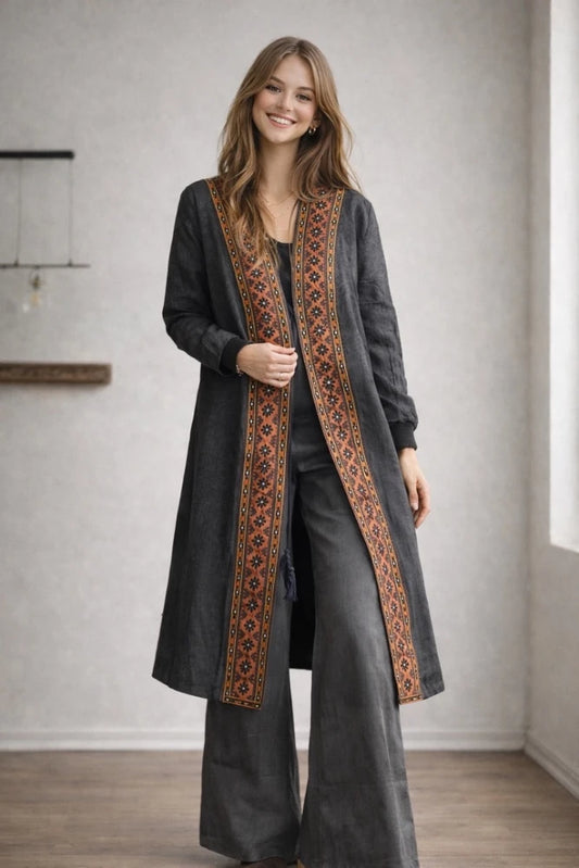 Vestuario Triaura Otoño Invierno - Tapado Boho