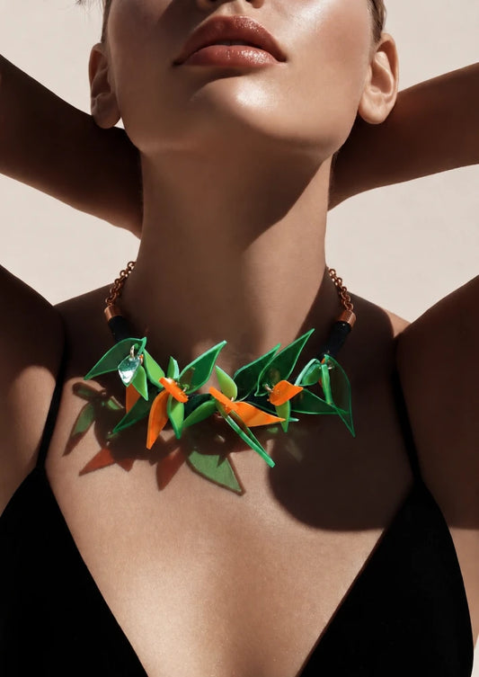 Joyas Triaura Collar Acrilicos
