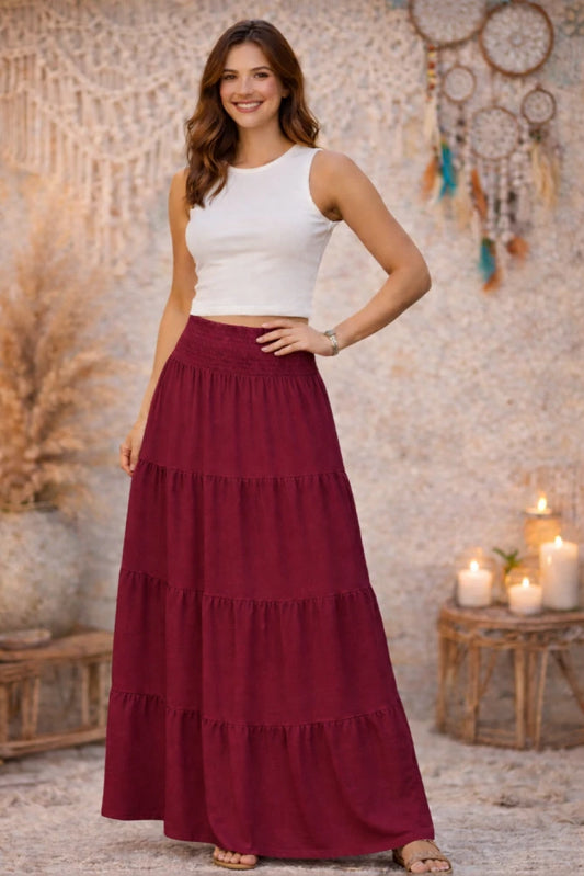 Vestuario Triaura Pollera Larga Lourdes