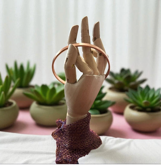 Pulseras de Cobre Guillermina Plana Triaura