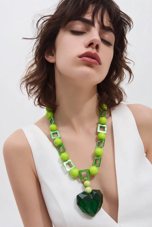 Joyas Triaura Collar Esmeralda