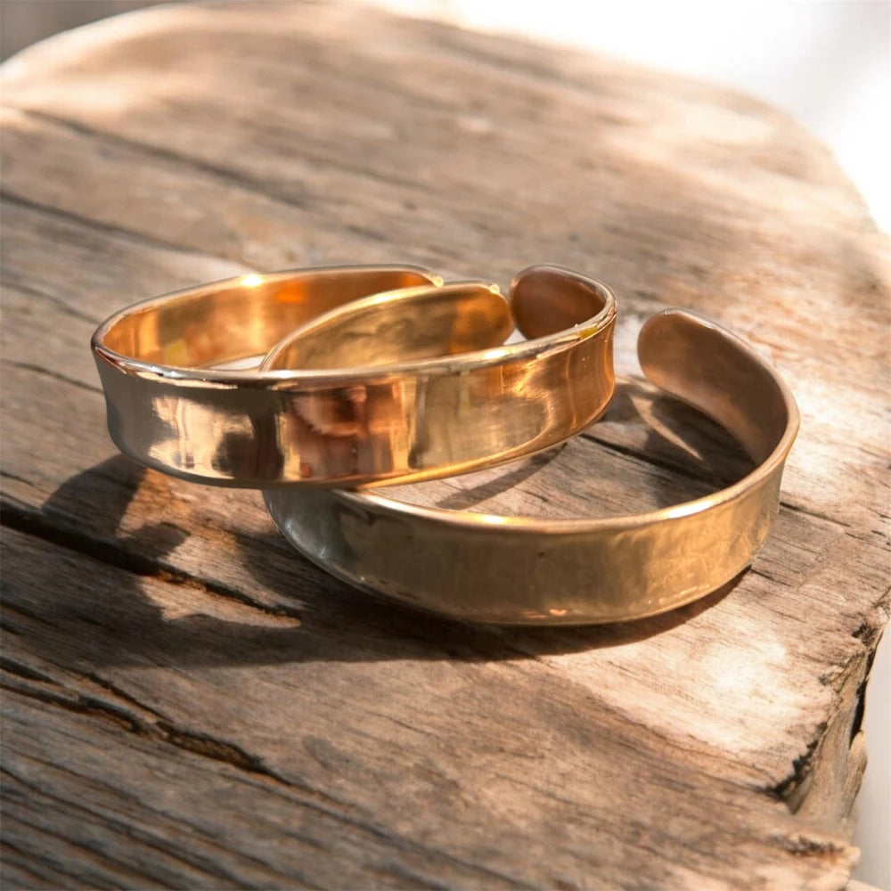 Pulseras de Cobre Triaura