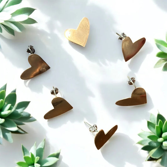 Aros de Cobre Corazón