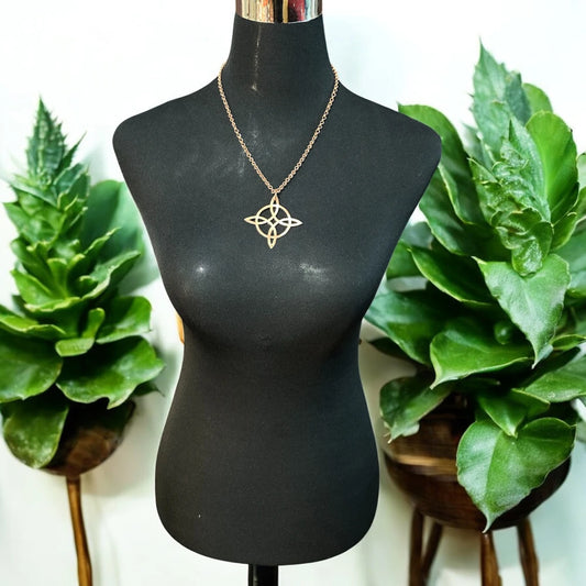 Colgantes de Cobre Nudo de Brujas Triaura