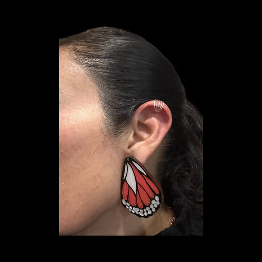 Aros de Plata 925 Sobrepuesto