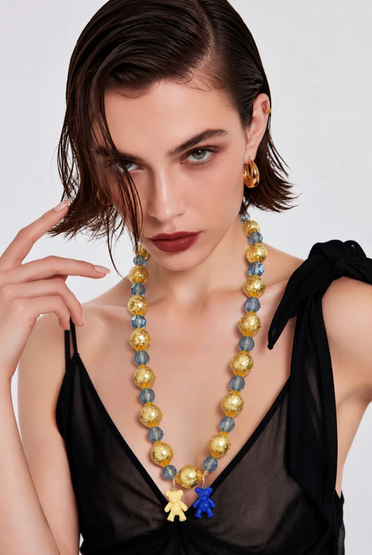 Joyas Triaura Collar Golden Teddy