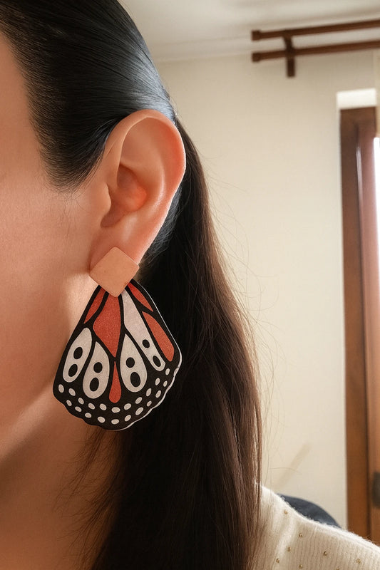 Aros de Resina Mariposa Isabella