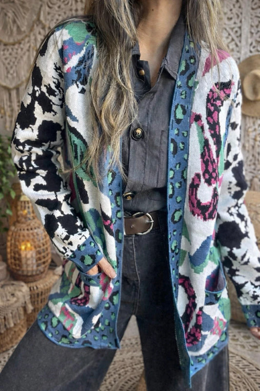 Vestuario Triaura Otoño Invierno - Tapado Colores Leopardo