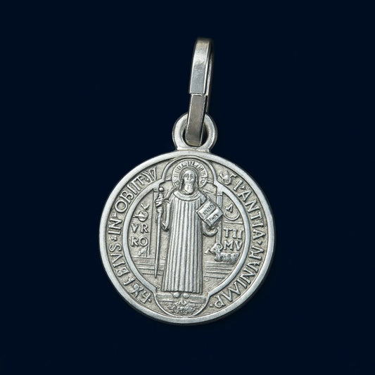 Medalla  de Plata 925 de San Benito