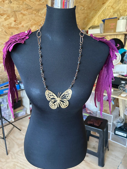 Collar de Cobre y Cuero Metamorfosis
