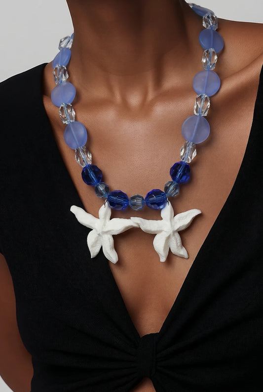 Joyas Triaura Collar Blue Blossom