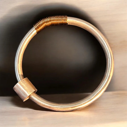 Pulsera de Cobre Leontina Triaura