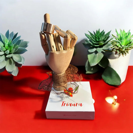 Anillos de Cobre Ajustable Javiera Liso Triaura