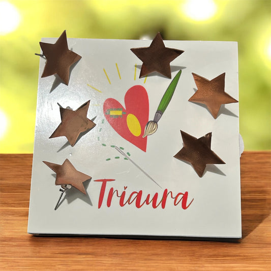 Aros de Cobre Estrella Yanet Triaura