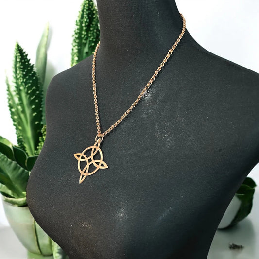 Colgantes de Cobre Nudo de Brujas Triaura